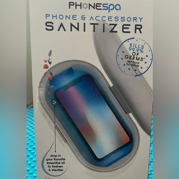 PhoneSpa Phone-Accessory Sanitizer UV-C Light Aromatherapy-Diffuser Fast 10min - Picture 1 of 5
